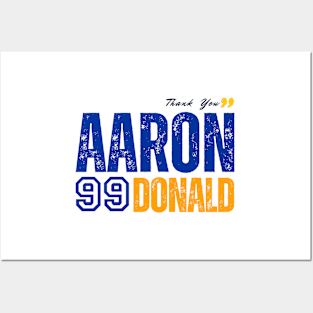 THANK YOU AARON 99 DONALD Posters and Art